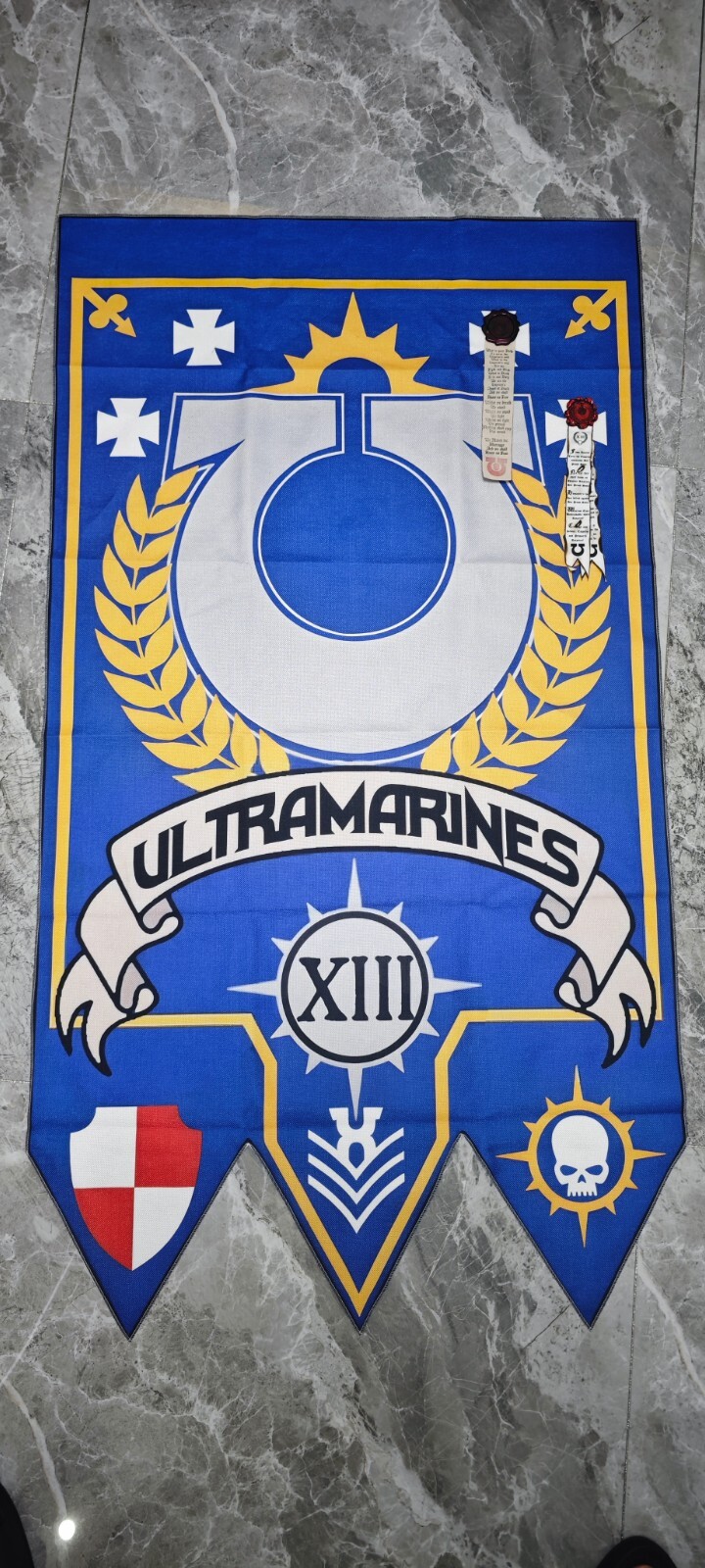 XIII Legion Tactical Banner – Wargame Style Flag by Master-grow (80x150)
