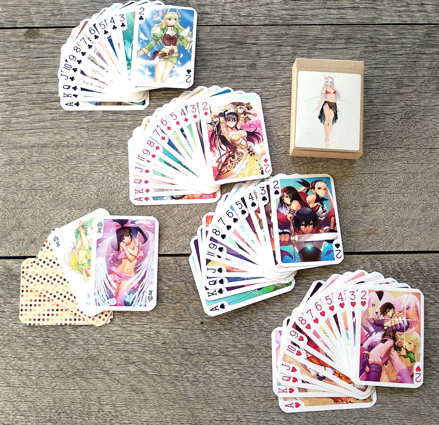 ANIME Playing Cards (Poker Deck 54 Cards) SHINING Taka Tony Ecchi Girls 323