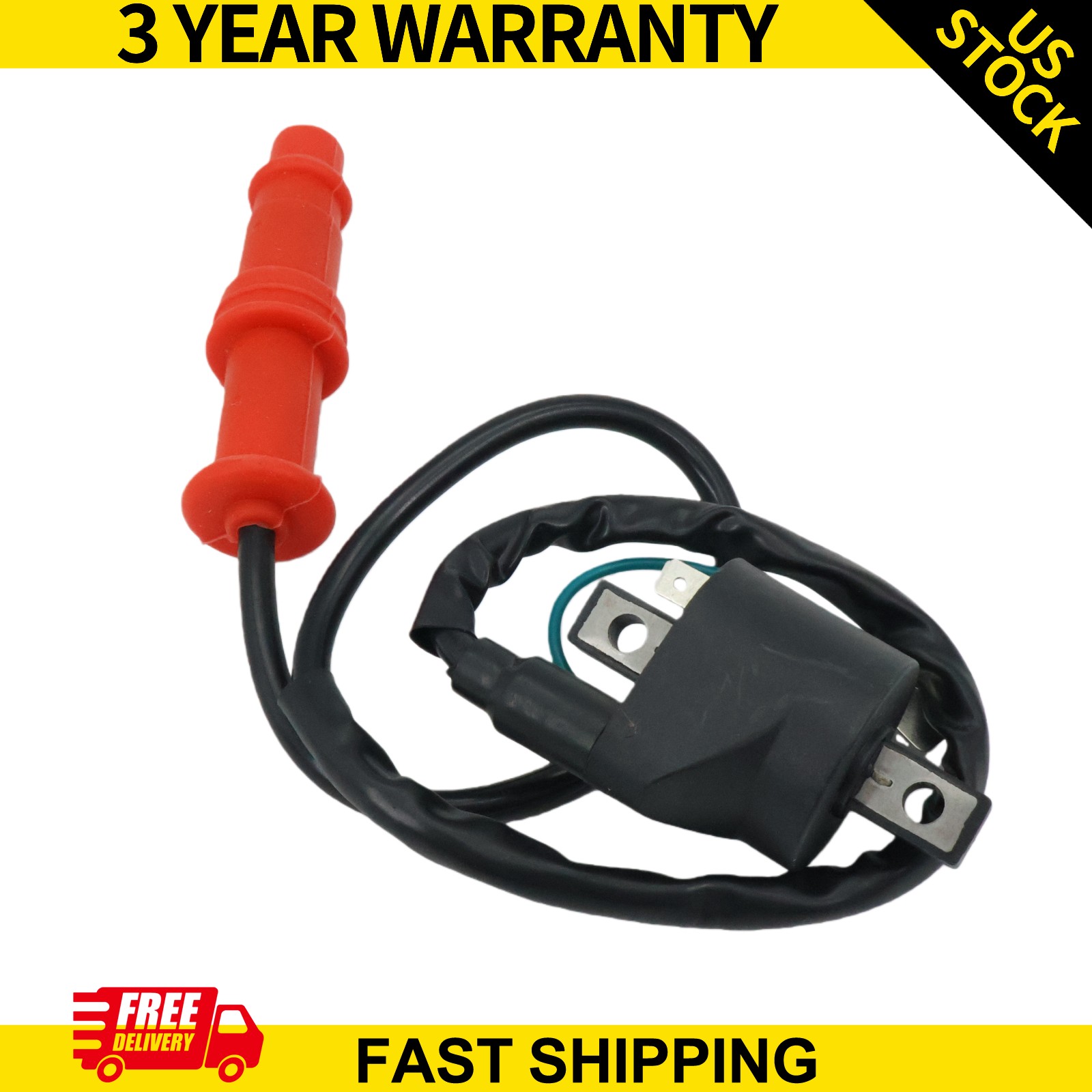 Ignition Coil Spark Plug Lead Cap For Polaris Sportsman 500 HO RSE 1996-2004