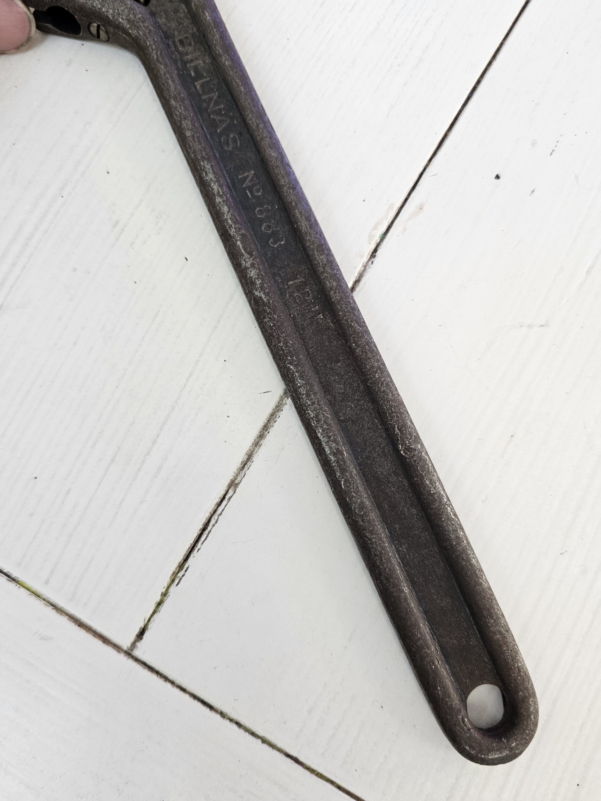 Rare Vintage Billnas 883 12" Wrench