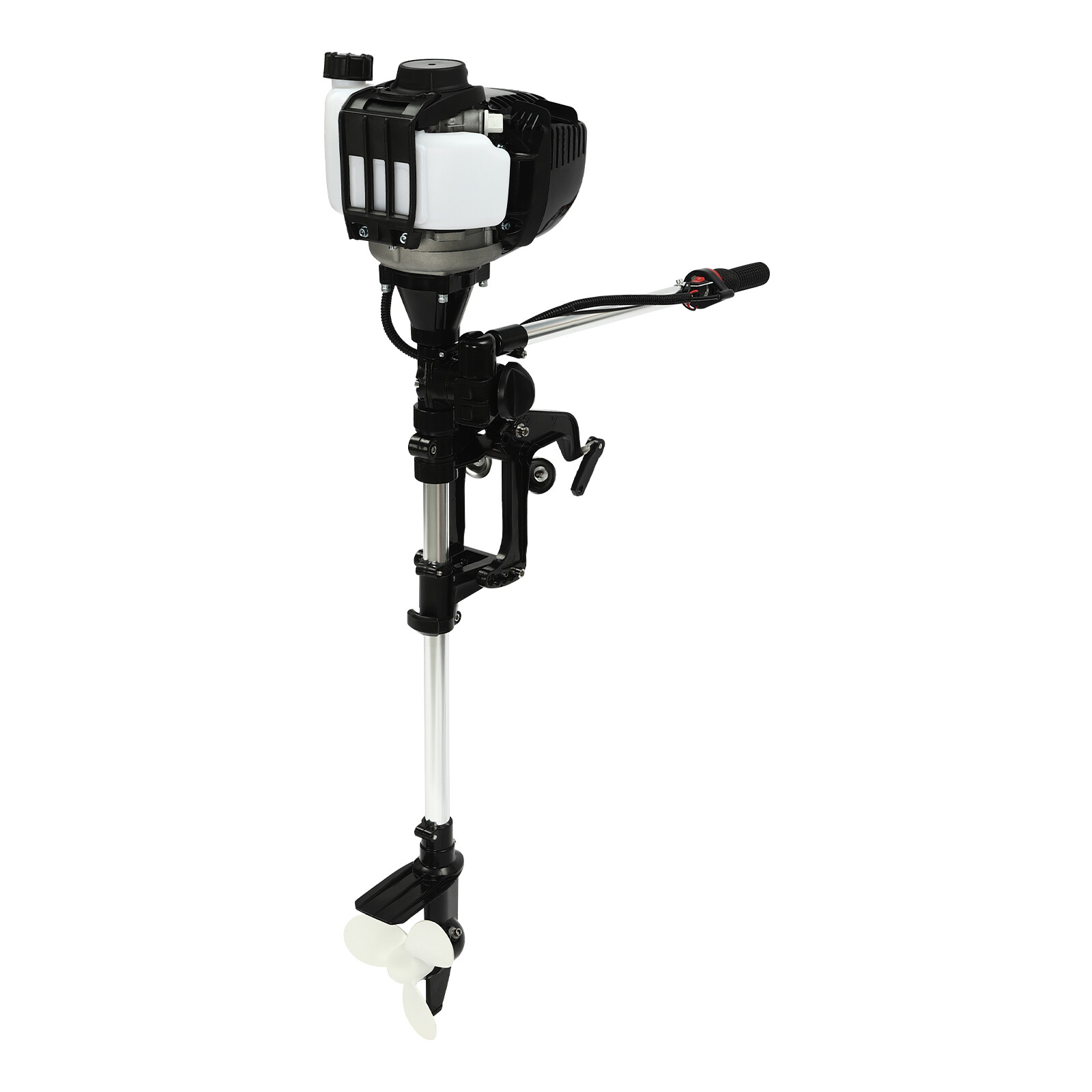 5.5HP 4 Stroke Outboard Motor Fishing Boat Engine Gasoline Air Cooling CDI 65cc