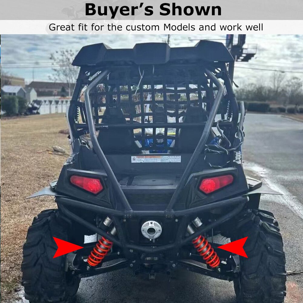 REAR SHOCK ABSORBER FOR 2008-2014 POLARIS RZR 800 S/4 DUAL RATE FULLY ADJUSTABLE