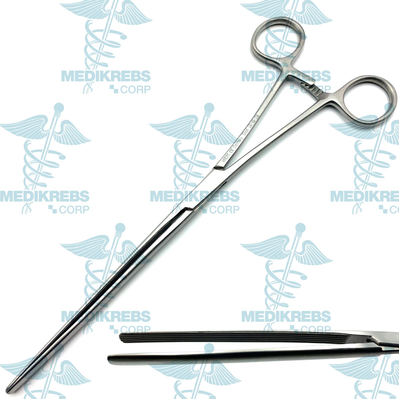 Mayo Robson Intestinal Clamp Straight 23 cm - 9'' OR Grade Surgical Instrument