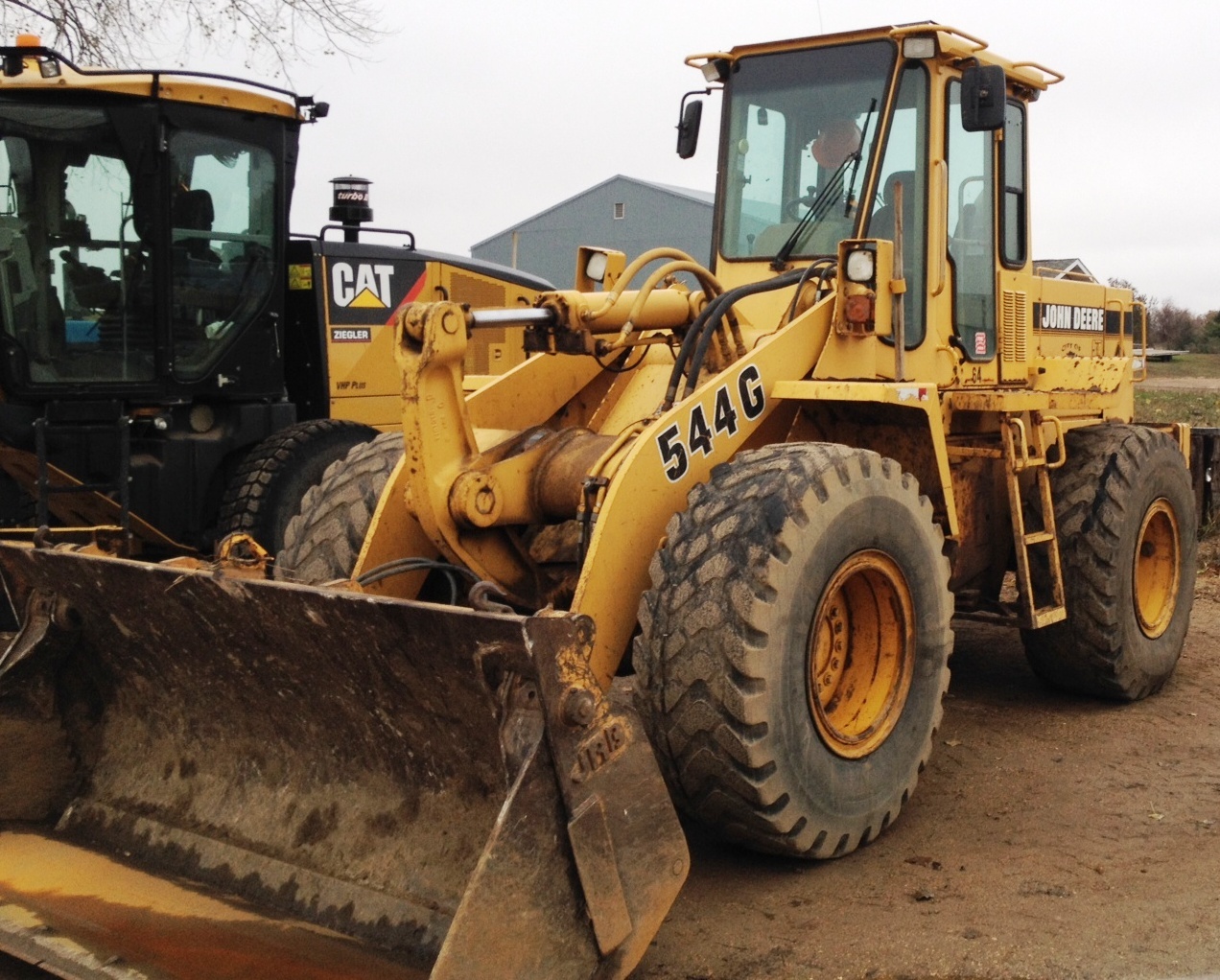 Universal Front End Loader Mirror, Super Size 9" x 16", Volvo, JCB, John Deere