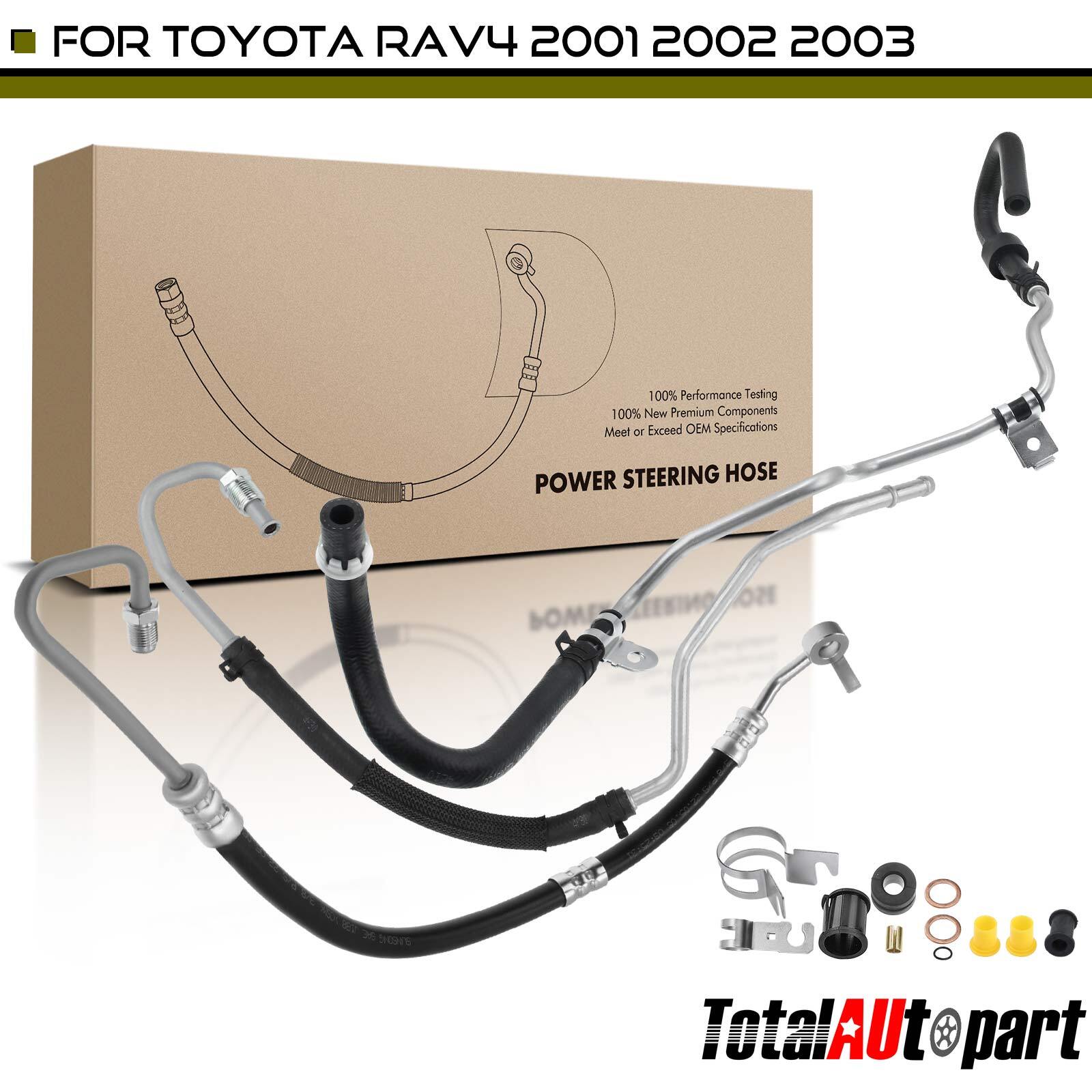 Power Steering Pressure and Return Line Hose Assembly for Toyota RAV4 2001 02-03