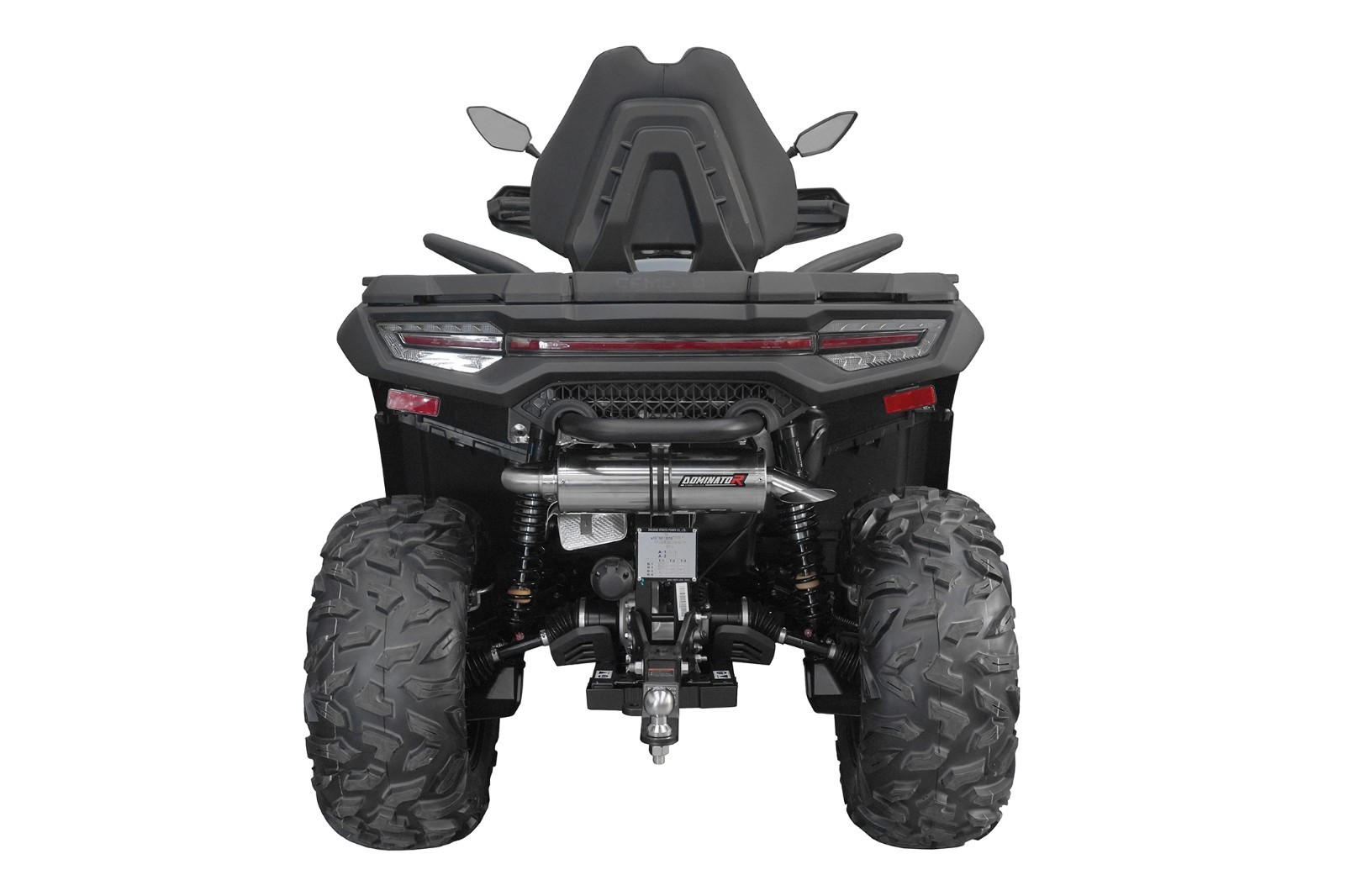 Fits to CF MOTO C Force 1000 Touring 2024 Exhaust Silencer Muffler ST DOMINATOR