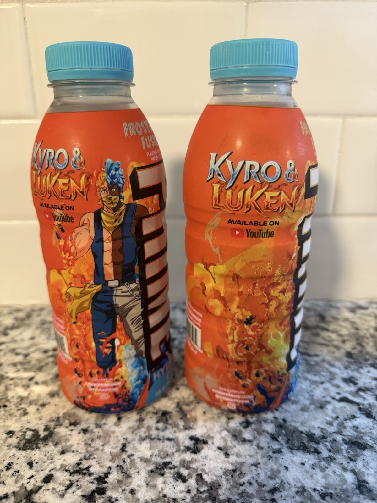 Prime Frostbite Fusion Hydration Drink Kyro & Luken