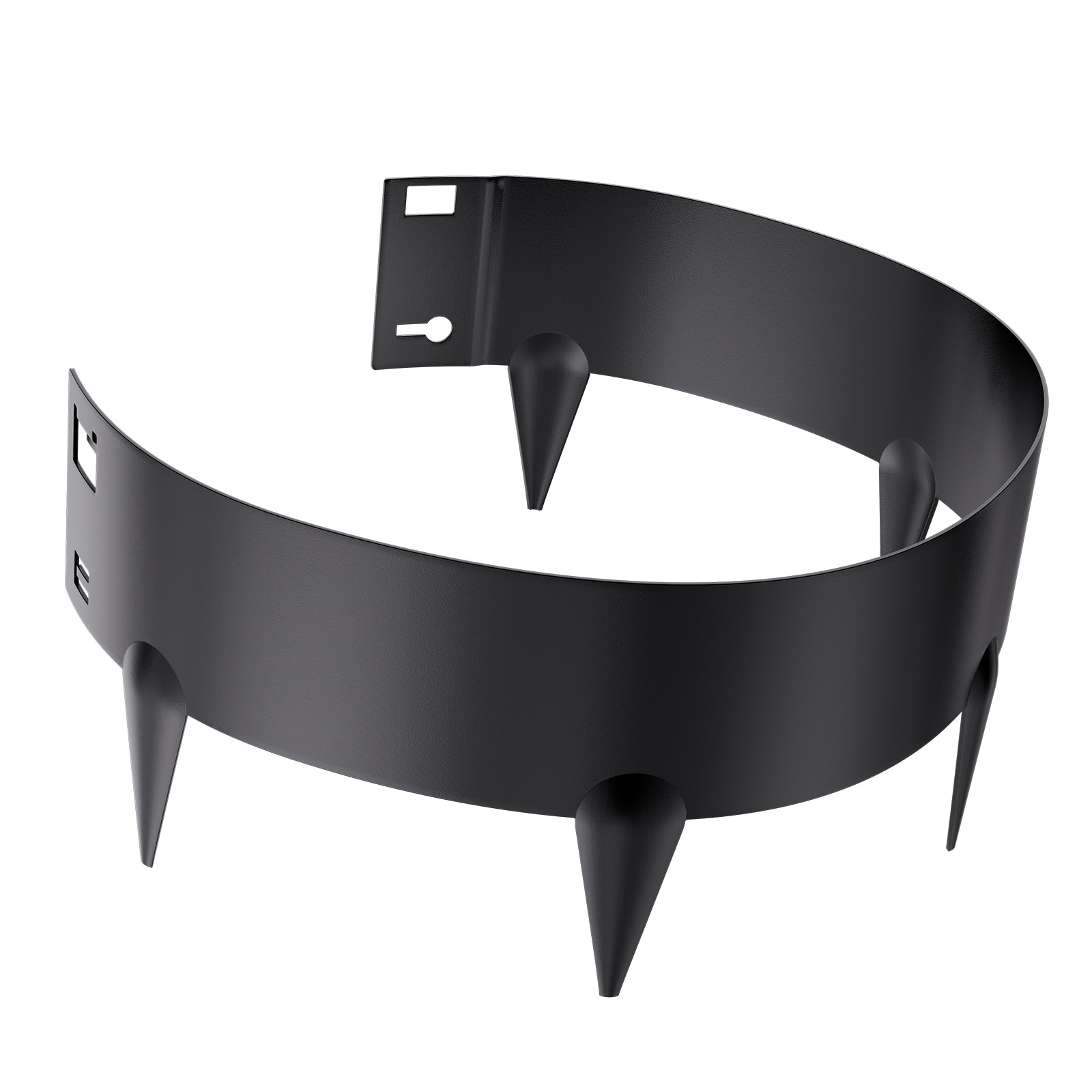 Steel Landscape Edging 5 Packs 39 x 4in Rust-Resistant Edging Border Black