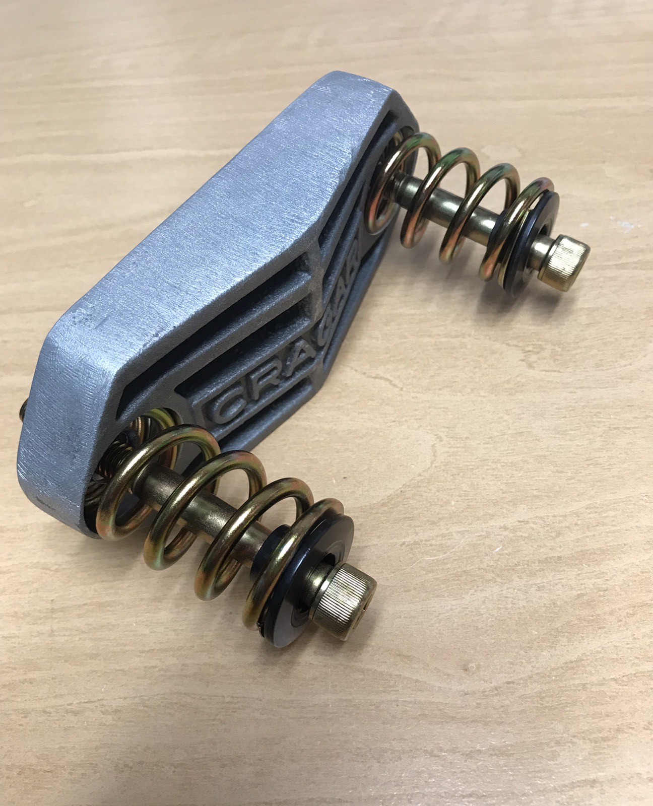 CRAGAR Blower Intake Backfire Pop Off Plate Vintage 426 Hemi Nitro Alky Dragster