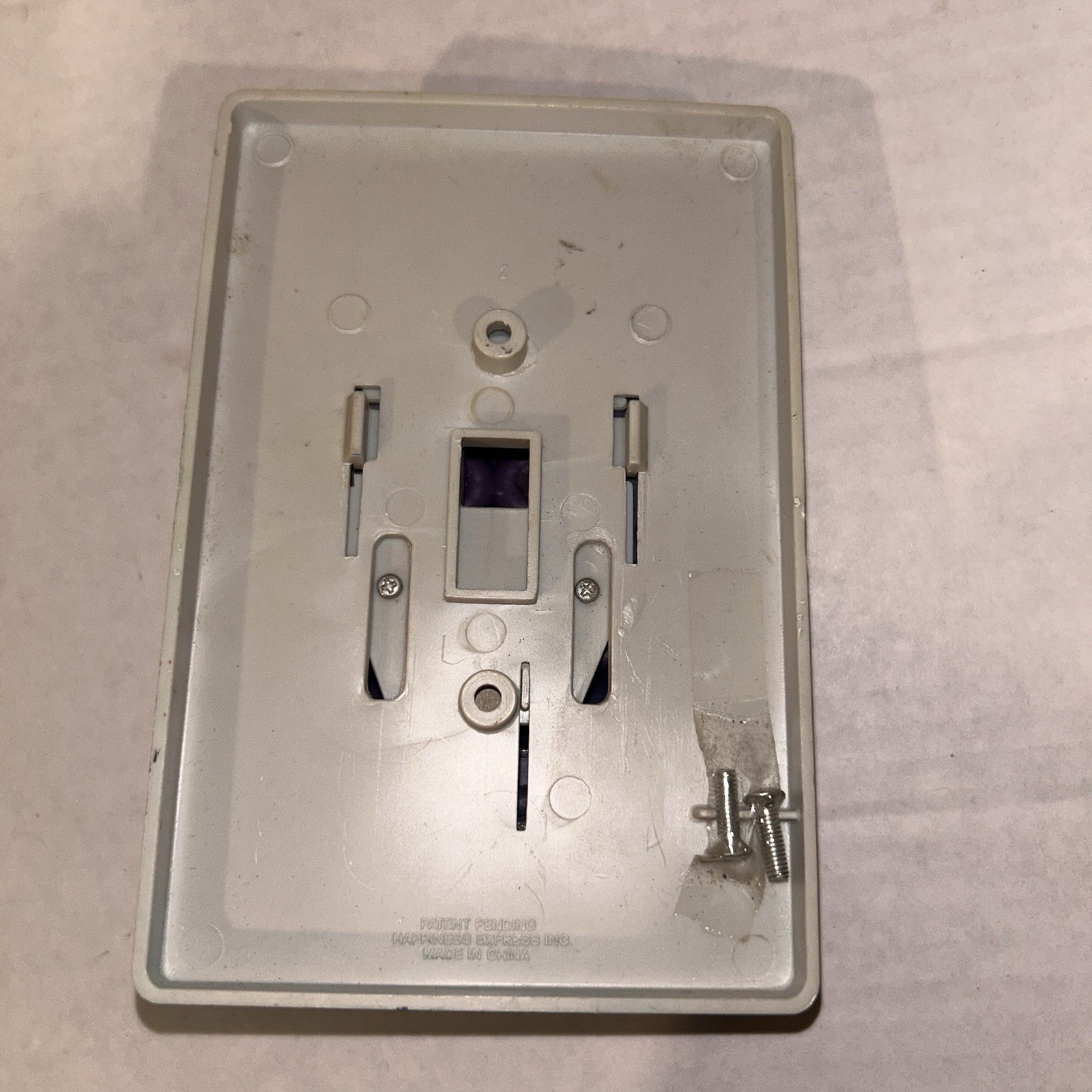 Vintage 1990's Thomas The Tank Engine Train Conductor Light Switch Cover