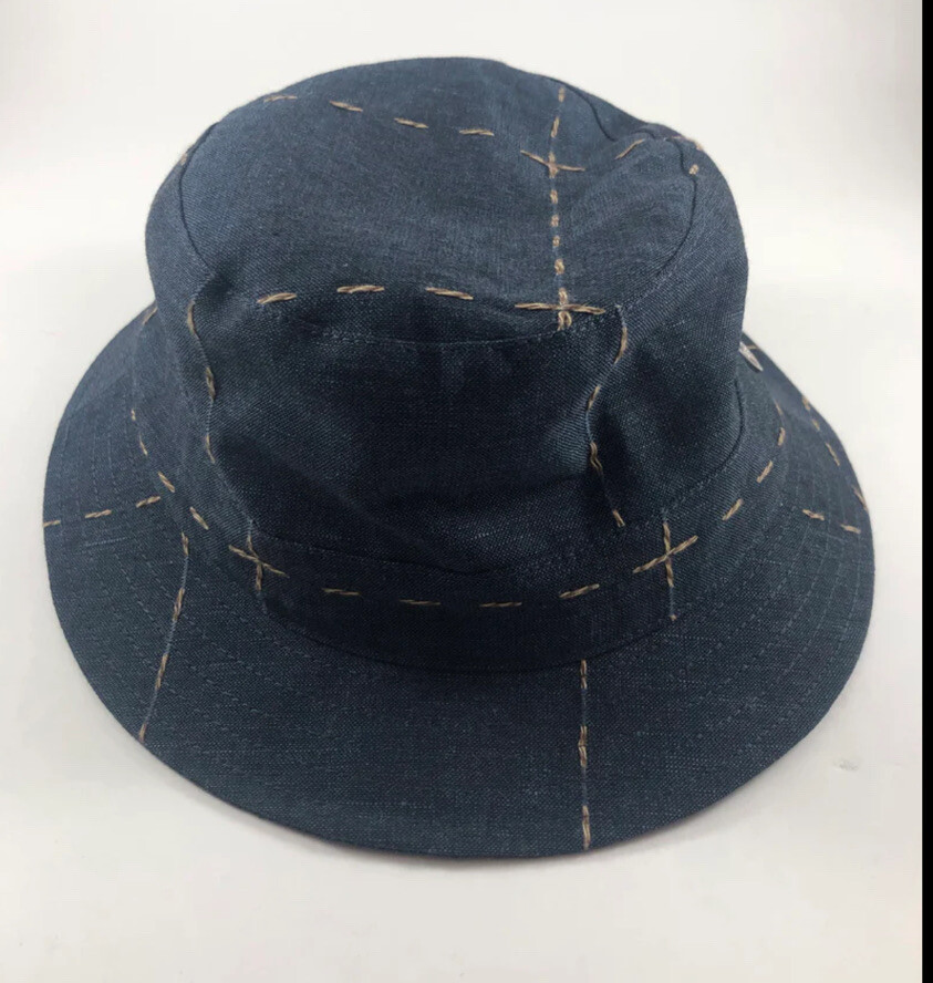 Packable Golf  bucket  Boony bucket Cap Size Med  Blue