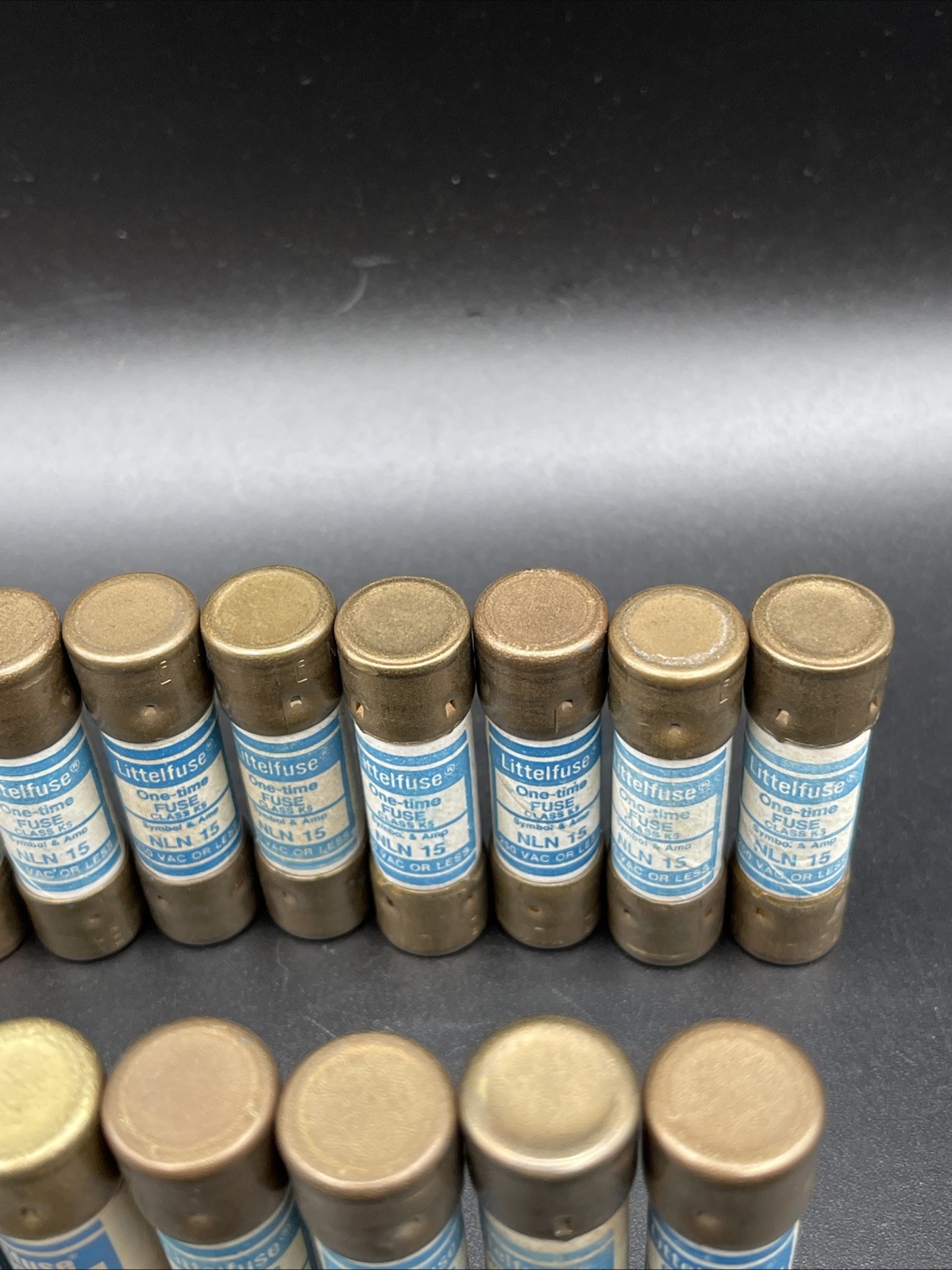 Littelfuse NLN 15 NLN15 NLN-15 One-Time Fuses 250 V Cl K5 Fast-Acting Lot Of 14