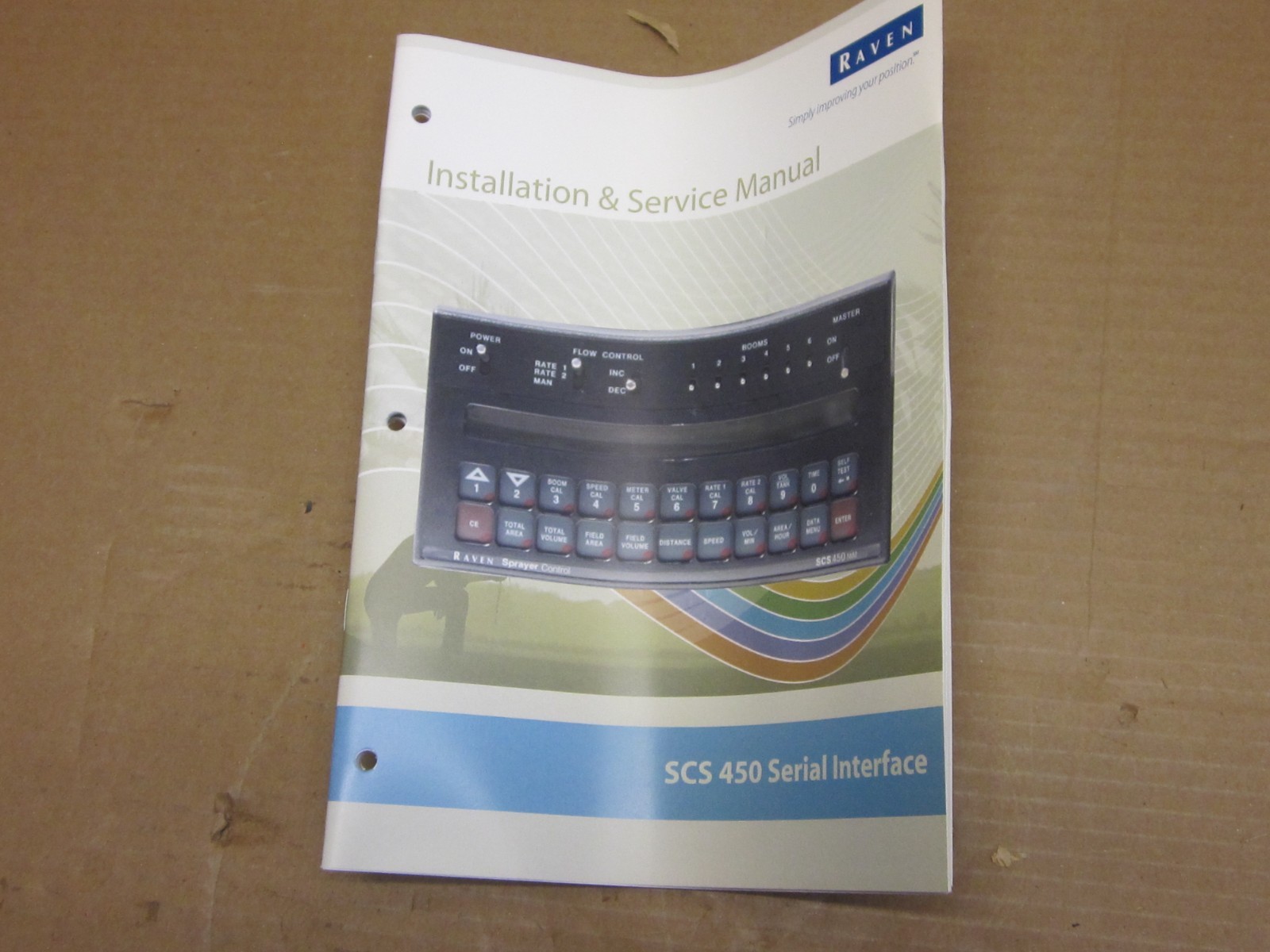 Raven SCS 450 Spray Control Console, 6 Boom Control - 063-0171-220-New