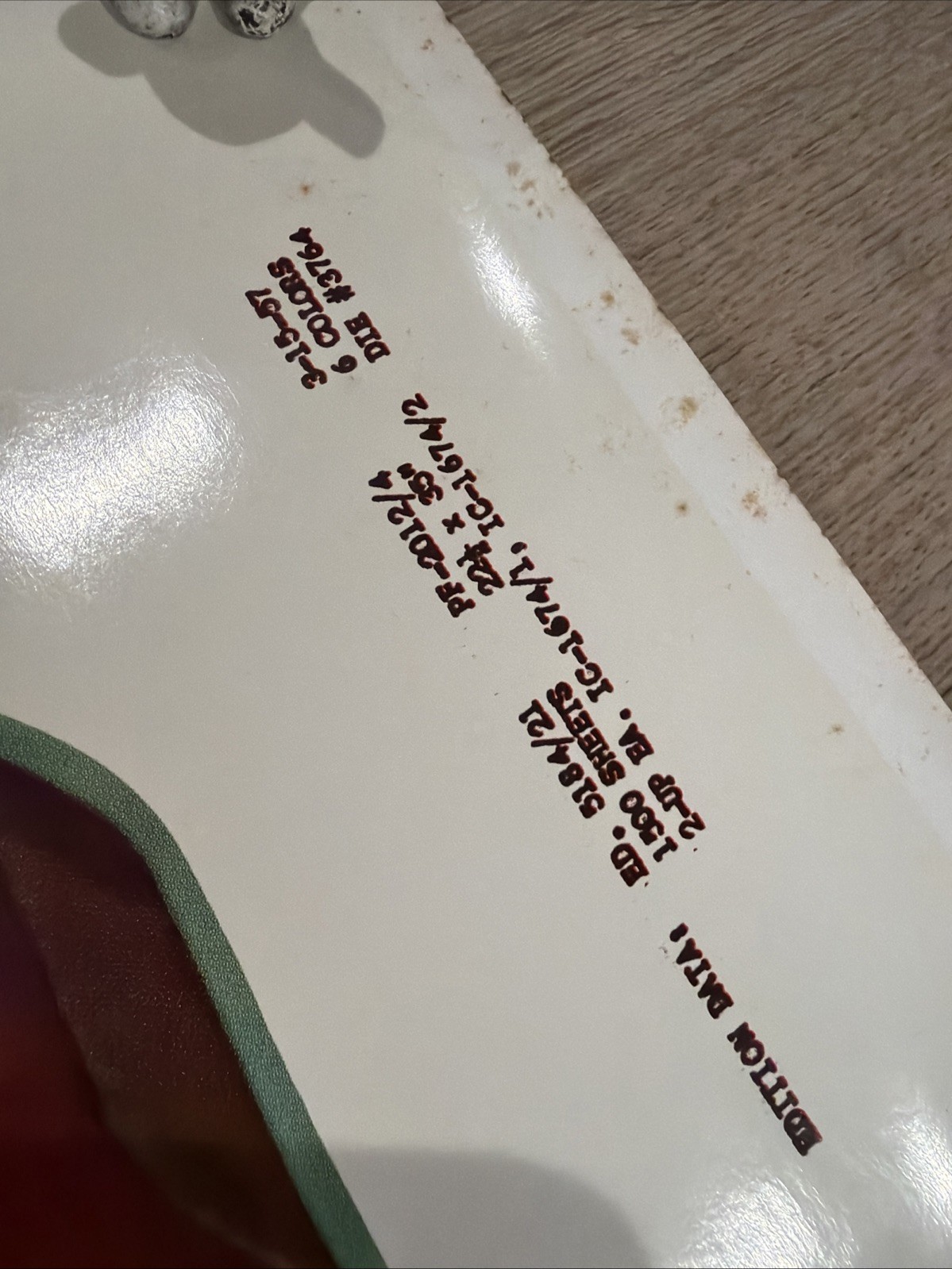 Vintage Elsie the Cow Borden Dairy Advertising Poster Sign 1957 #181