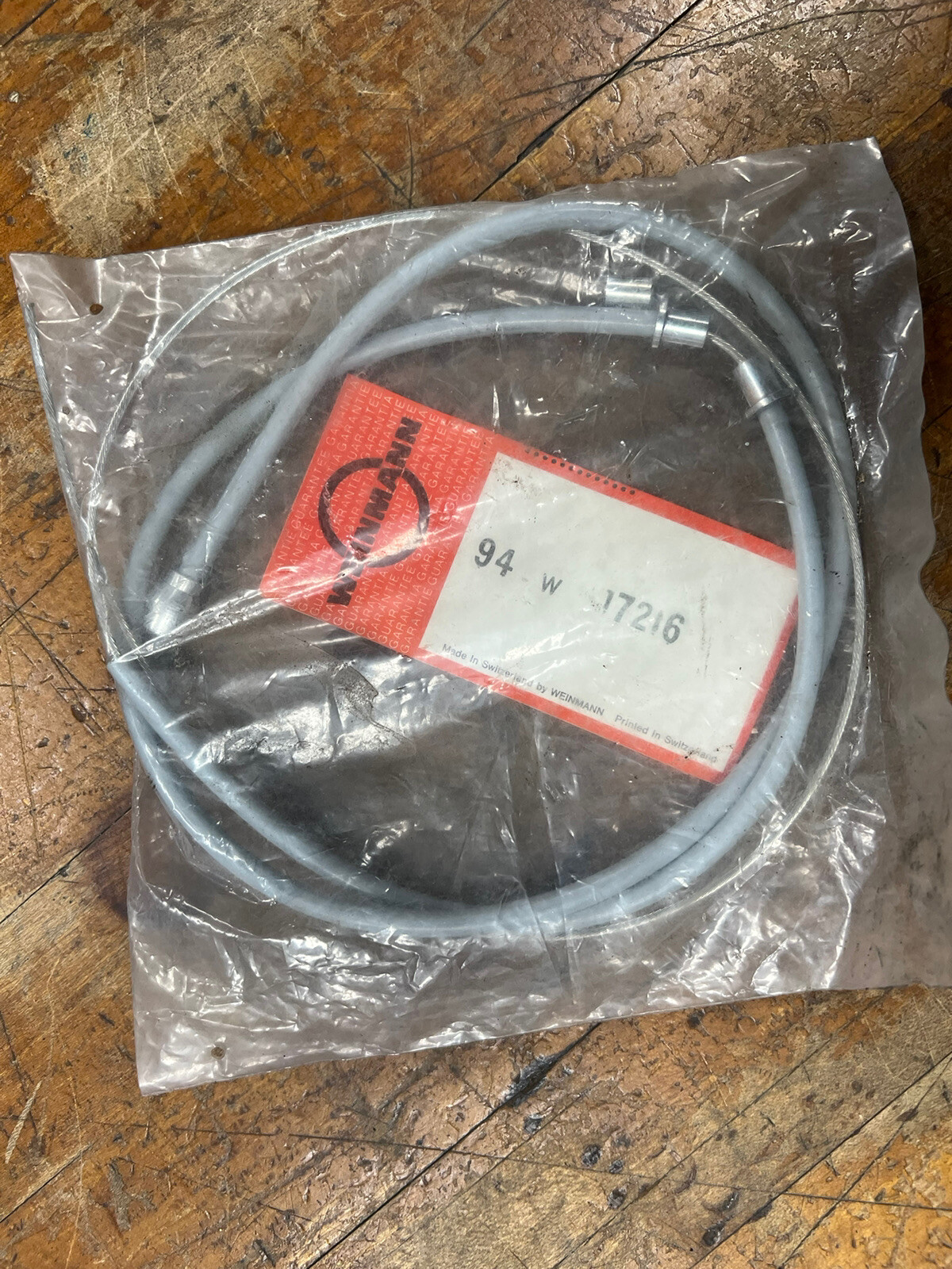 NOS~ WEINMANN Rear Brake Cable Schwinn Grey Housing Split 17216 Suburban