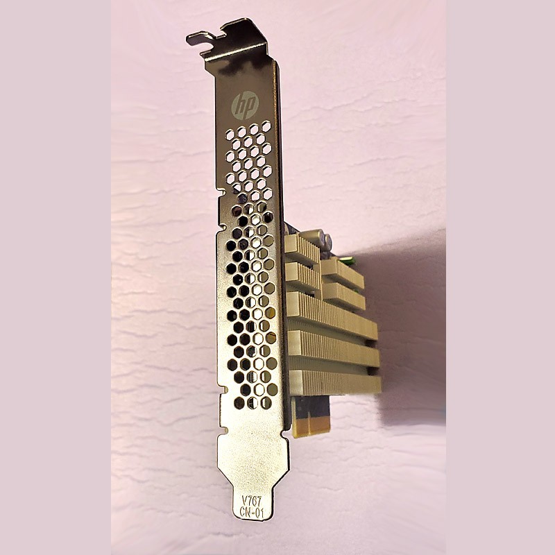 New HP Z Turbo Drive G2 M.2 NVMe pcie Adapter Board 742006-005 Heatsink READ --