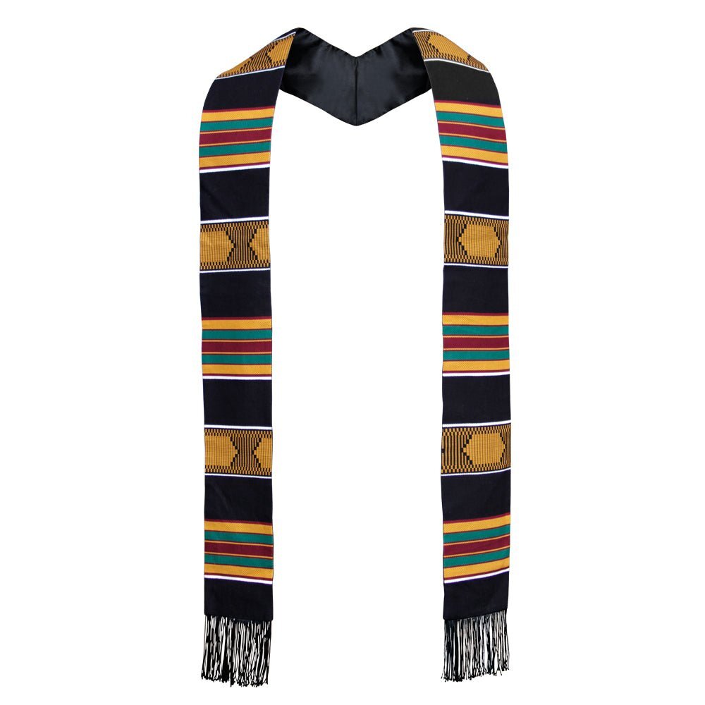 Kente Multi-Color Graduation Stole