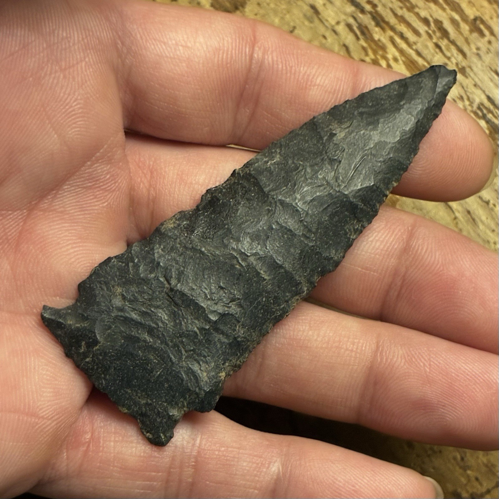 Ohio Indian Artifacts - Nice Authentic Coshocton Meadowood Point