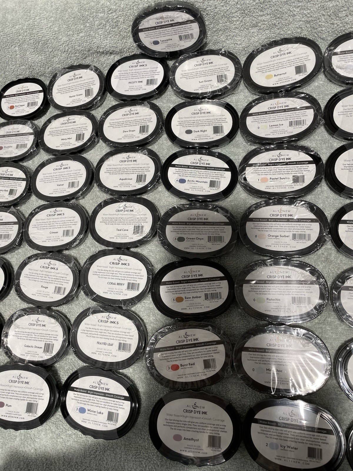 Altenew Crisp Dye Ink Pads Assorted Colors Stamping Embossing -LOT OF 43 COLORS!