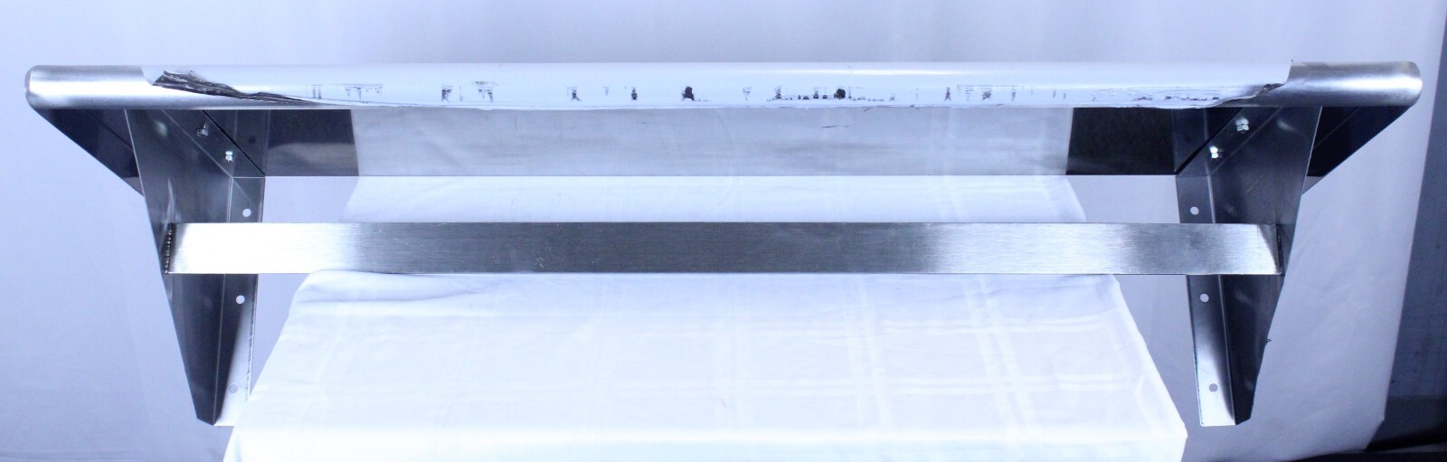 *Ding and Dent* Advance Tabco PS-15-48 Stainless Steel 18 Gauge Pot Rack