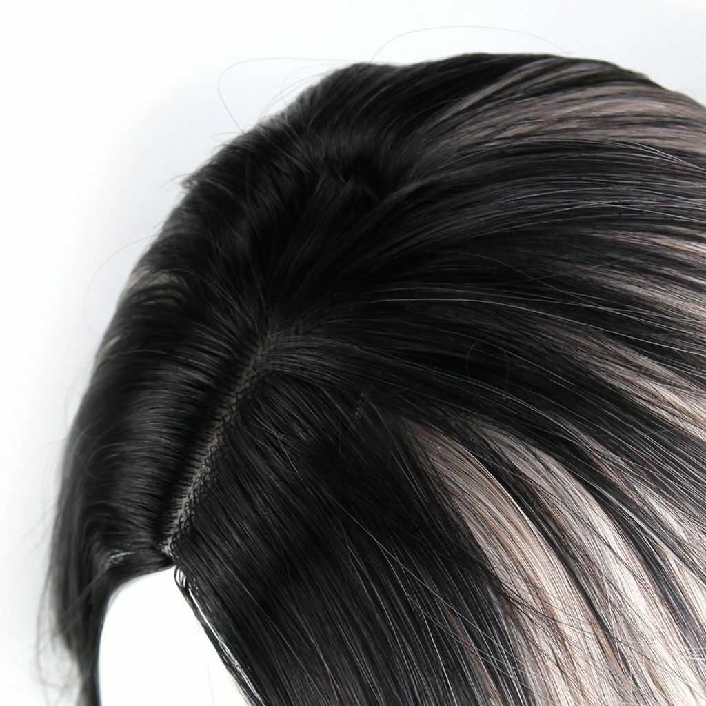 Women's Wig Long Curly Hair Wigs Hair Ombre Silver for Cosplay Party Daily Use