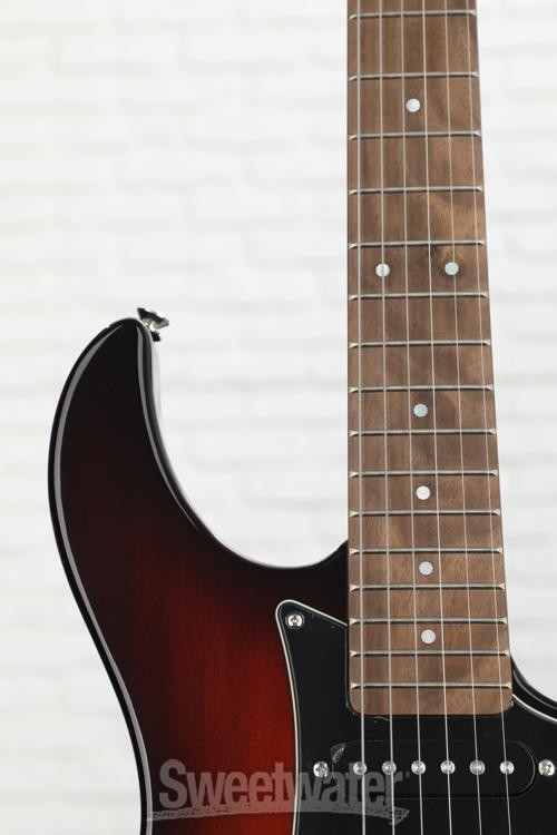 Yamaha PAC012DLX Pacifica Electric Guitar - Old Violin Sunburst