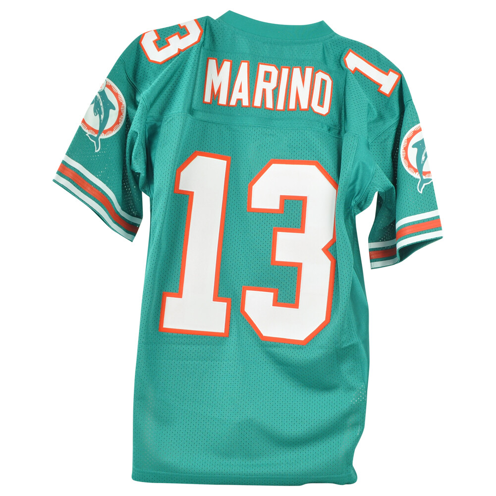 NFL Mitchell & Ness Throwback Miami Dolphins Dan Marino #13 94 Teal Jersey