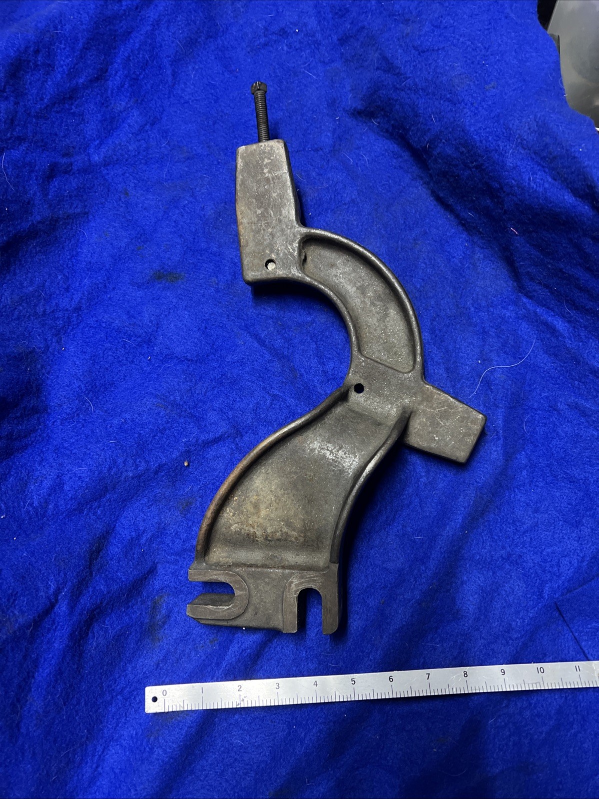 Original South Bend F 14 1/2" Lathe Follow Rest Follower Nice Shape Free Ship