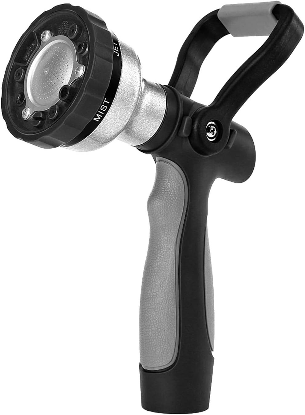 Garden Hose Heavy Duty Water Nozzle High Pressure with Ergonomic Handle