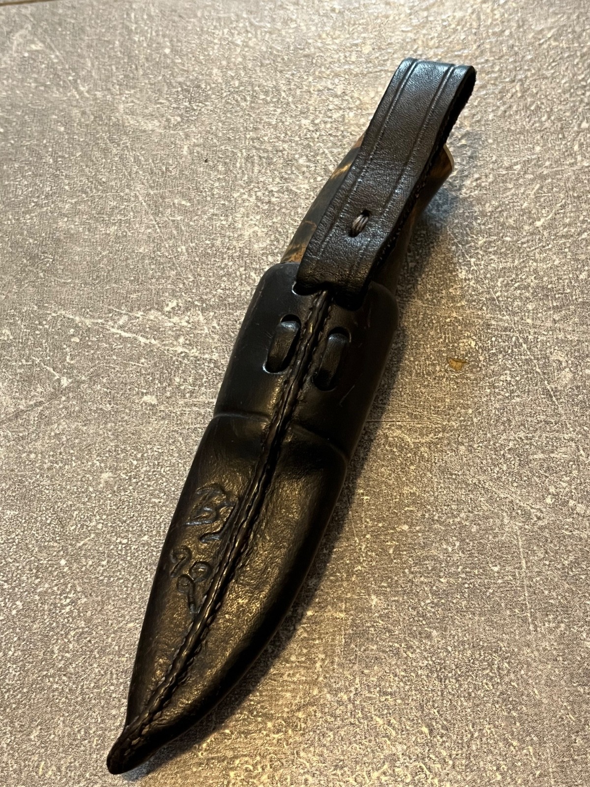 vintage swedish handmade knife puukko by BJ hunting fishing camping