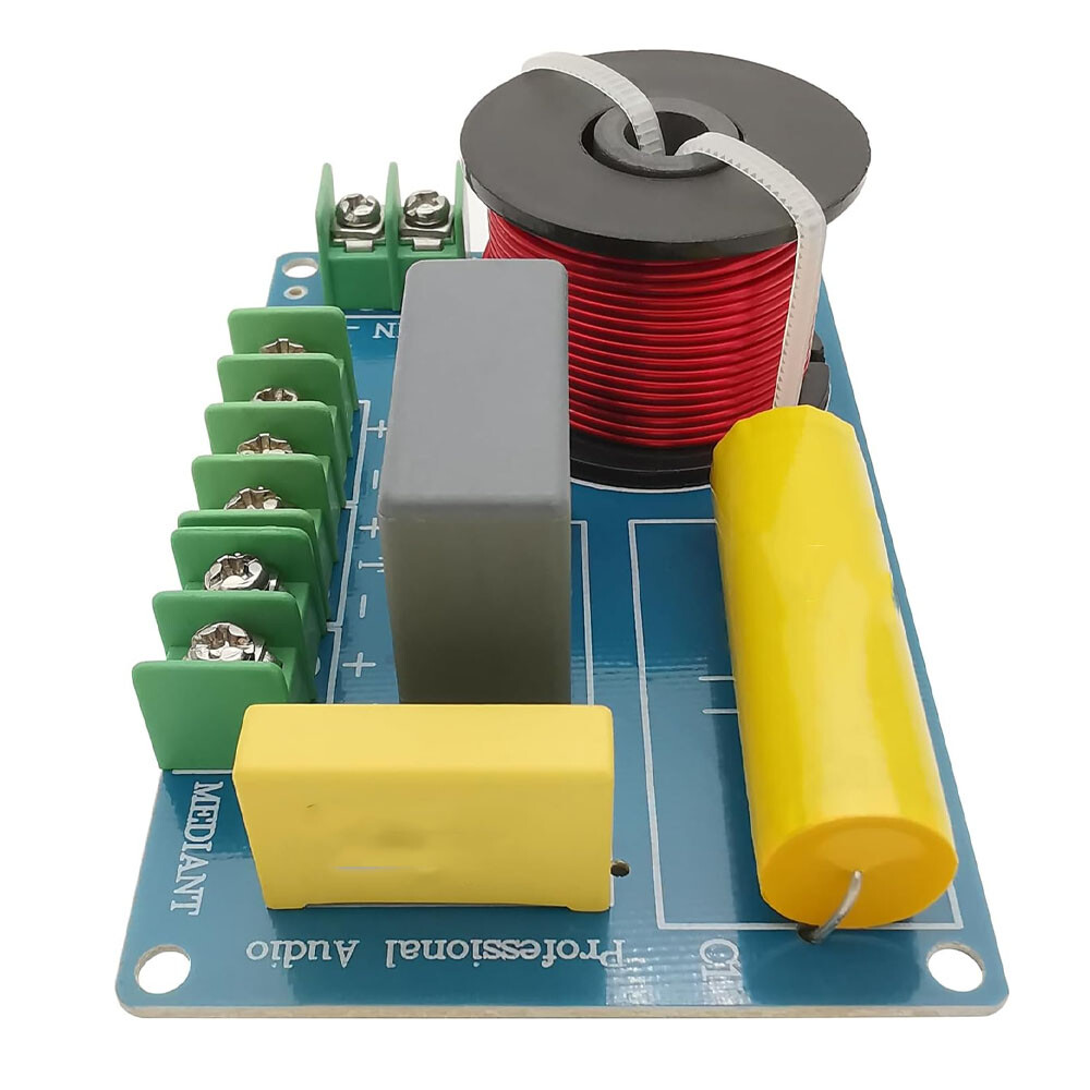 2PCS 3 Way Speaker Crossover PUV-W3 200W Passive Crossover For HiFi Home Audio