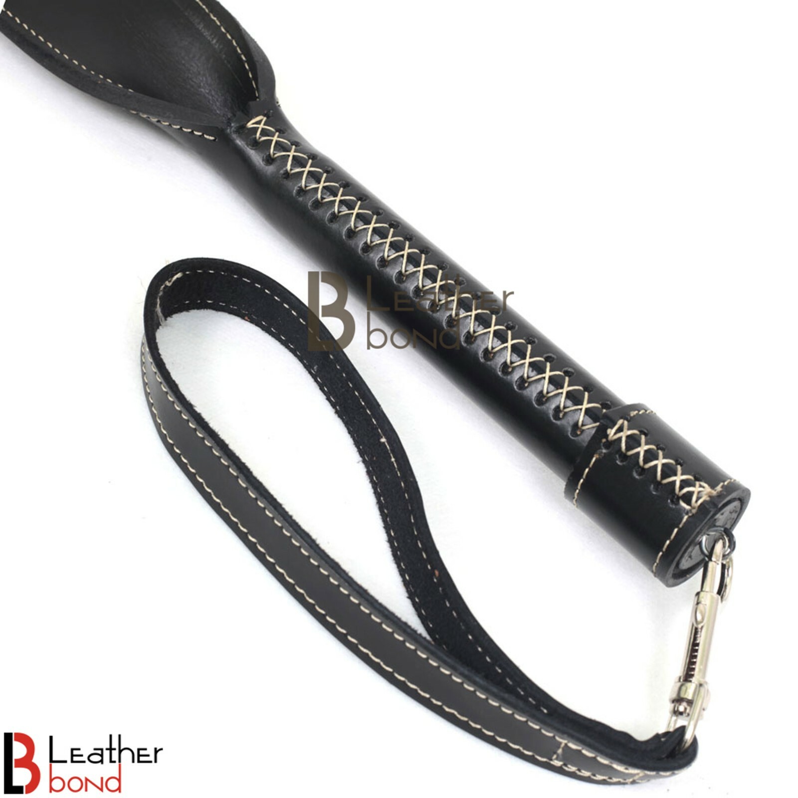 Real Cowhide Belting Leather Paddle Slapper Thick, Weighty & Sturdy Hand Made