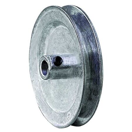 Congress Ca0400x100kw 1 In Fixed Bore 1 Groove Standard V-Belt Pulley 4 In Od