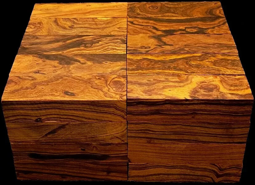 DESERT IRONWOOD BLOCKS - GRADE A "High Figure & Contrast" Box of 40 5-1/16"L