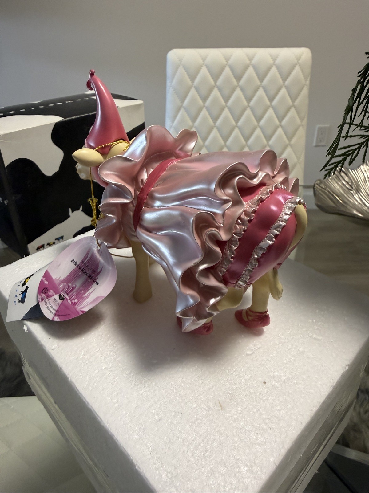 Cow Parade Ballerina Munchkin NEW IN BOX / Tag Wizard of Oz RARE cow