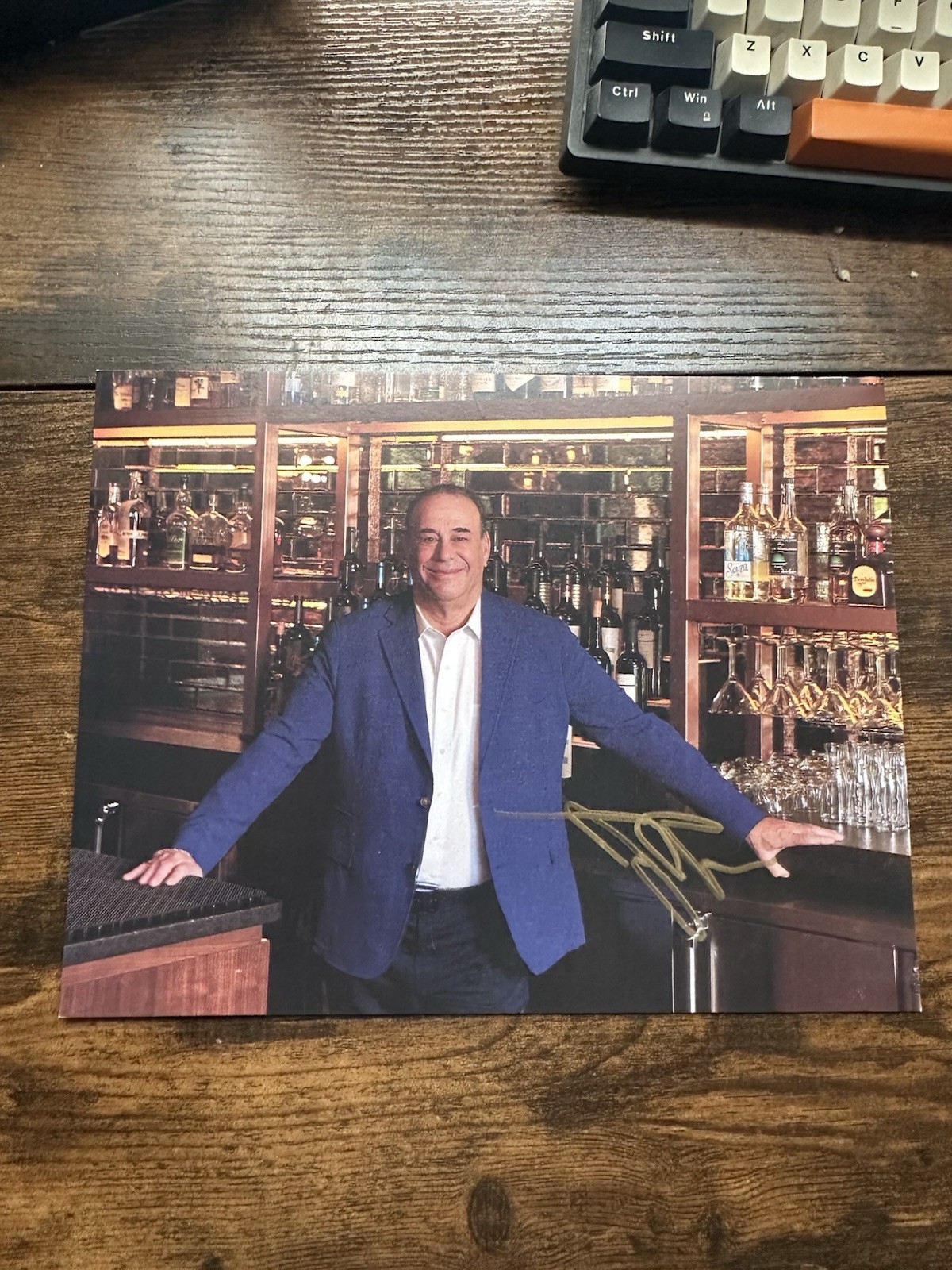 JON TAFFER Signed 8x10 BAR RESCUE Photo AUTOGRAPH