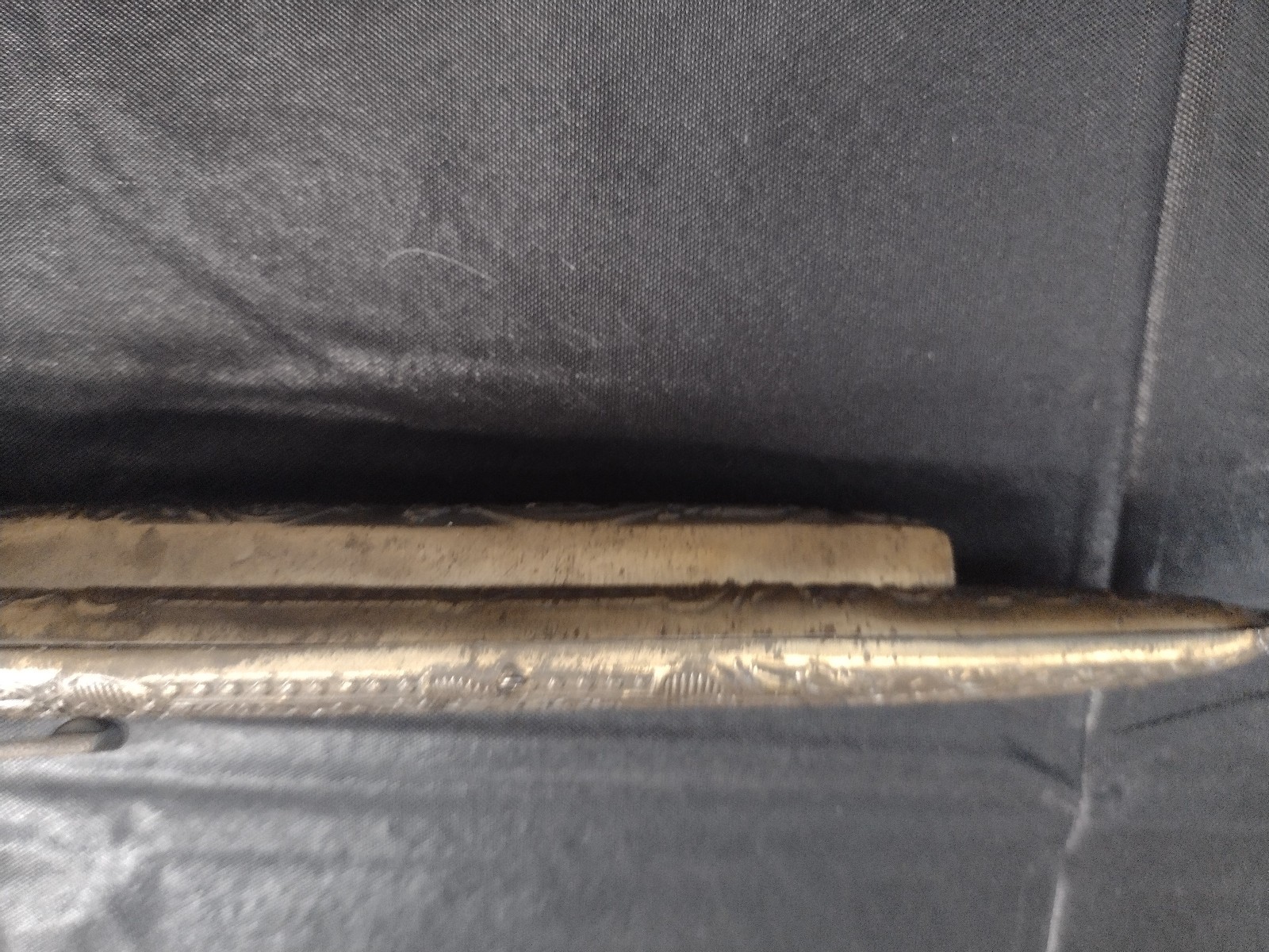 2 Decorative Ornate Brass Handled Dagger Knives with Brass PiggyBack Sheath