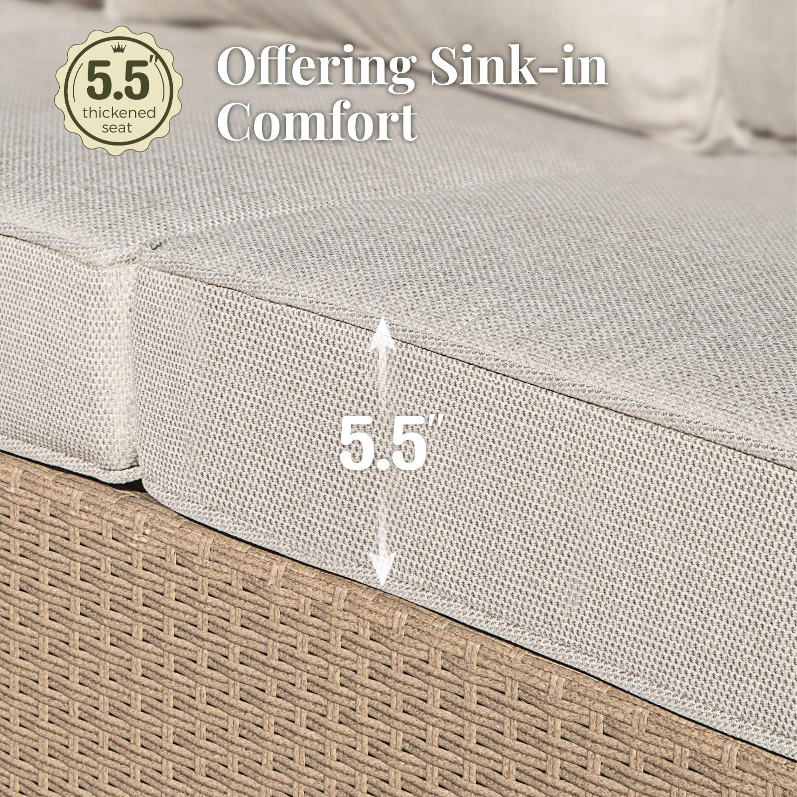 Outdoor Furniture Wicker Furniture Patio Conversation Set Rattan Patio Furniture