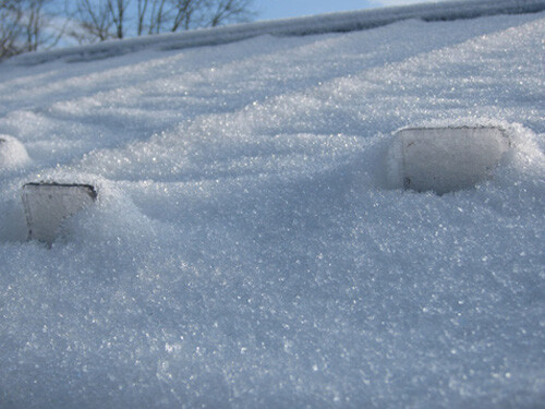 150pc Metal Roof Snow Guards With Adhesive