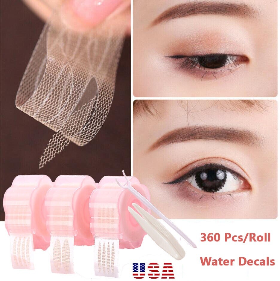 360Pcs Double Eyelid Tape Invisible Adhesive Eye Lift Strips