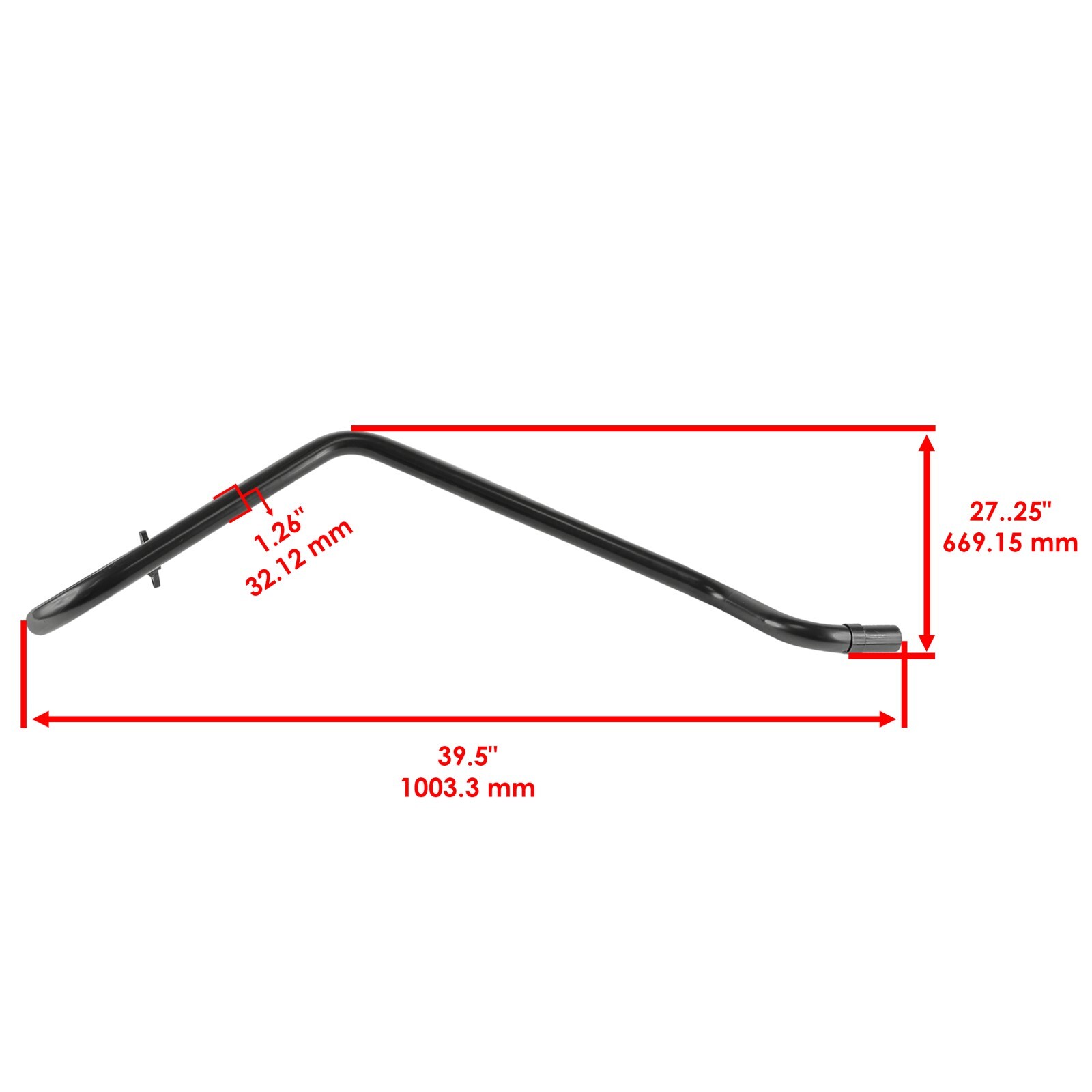 Caltric Exhaust Muffler & Pipe For Kawasaki Brute Force 650 KVF650D 4x4 2005-13