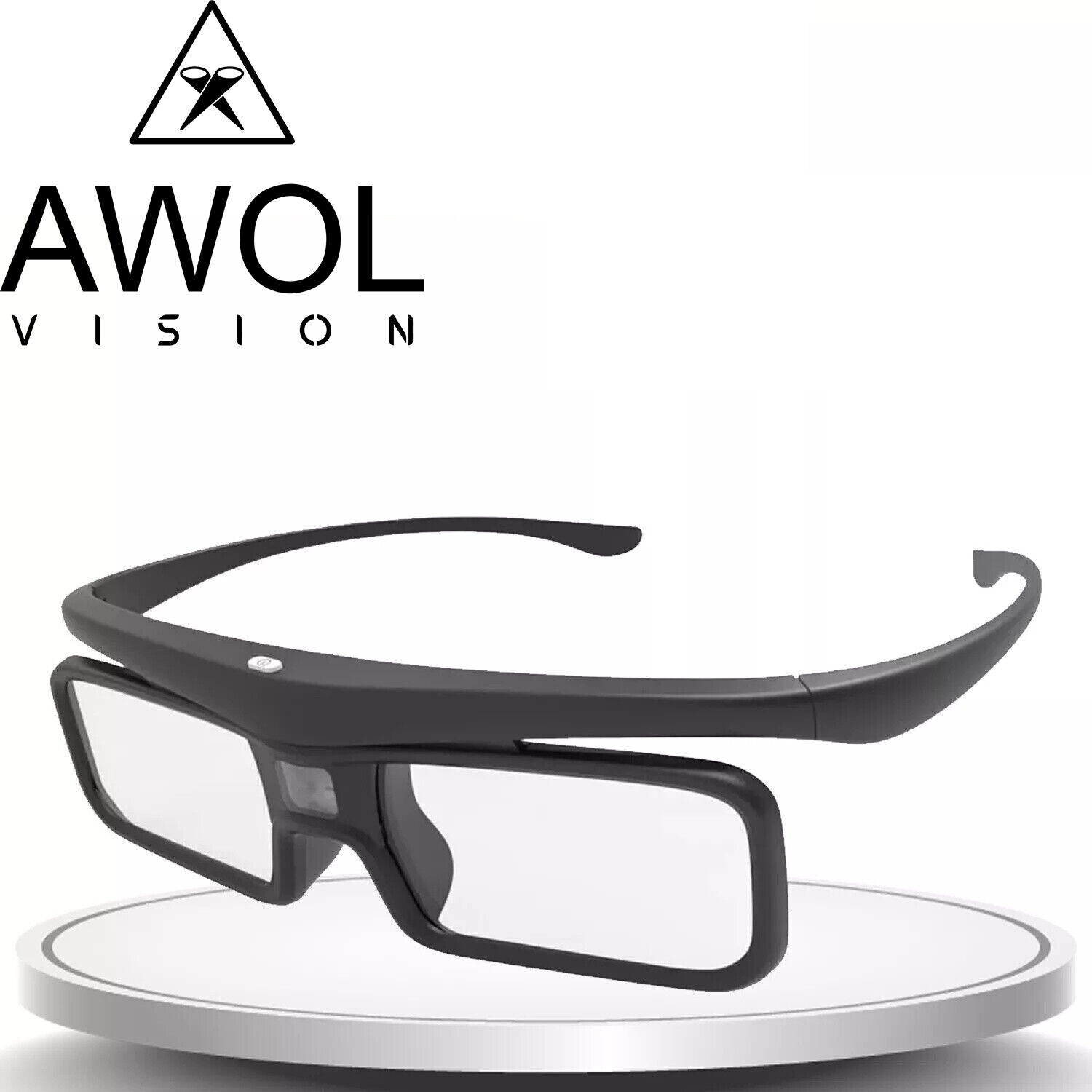 AWOL VISION DLP Link 3D Glasses Rechargeable Active Shutter Eyewear LTV-3000 Pro