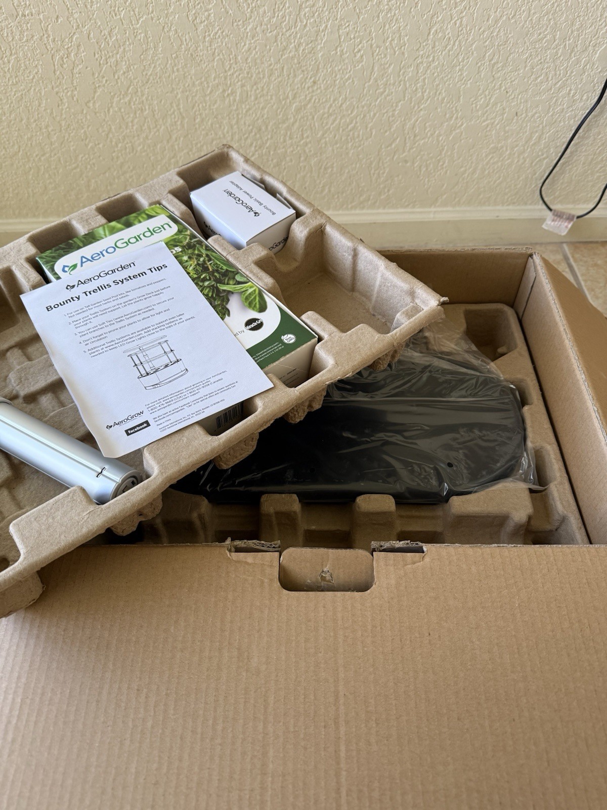 BRAND NEW - AeroGarden Bounty Basic Black - FREE SHIPPING!!!