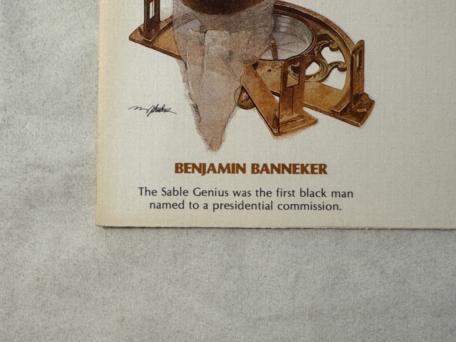 Benjamin Banneker First Day of Issue Cover • Fleetwood • February 15, 1980