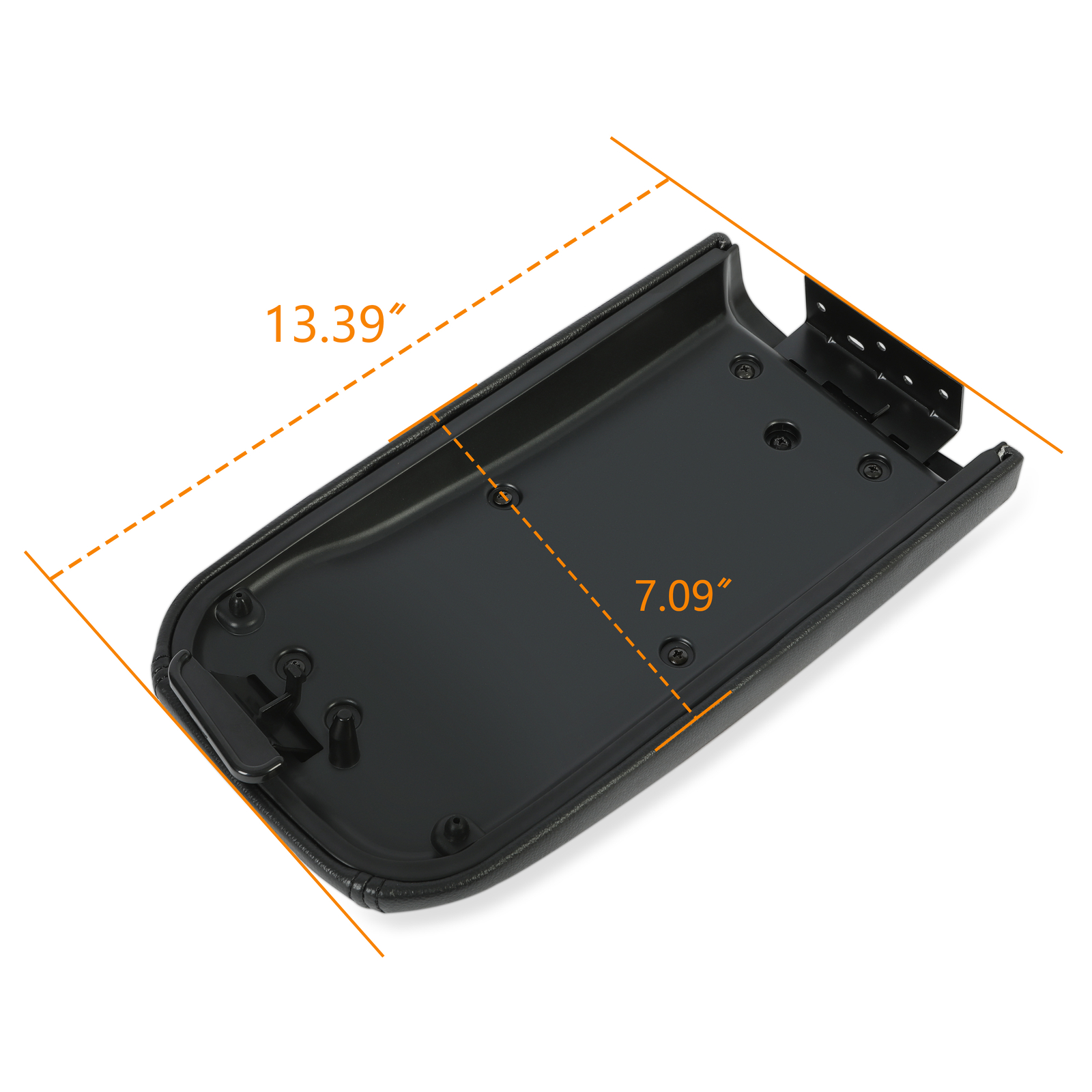 HECASA Fit Trailblazer Envoy Ascender Armrest Center Console Lid Assembly Kit