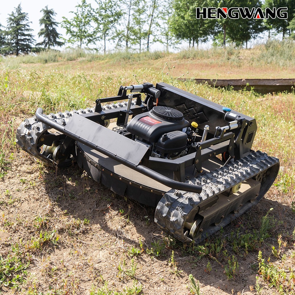 Remote Control Lawn Mower sale 65° Climbing Adjustable Mowing Height All-terrain