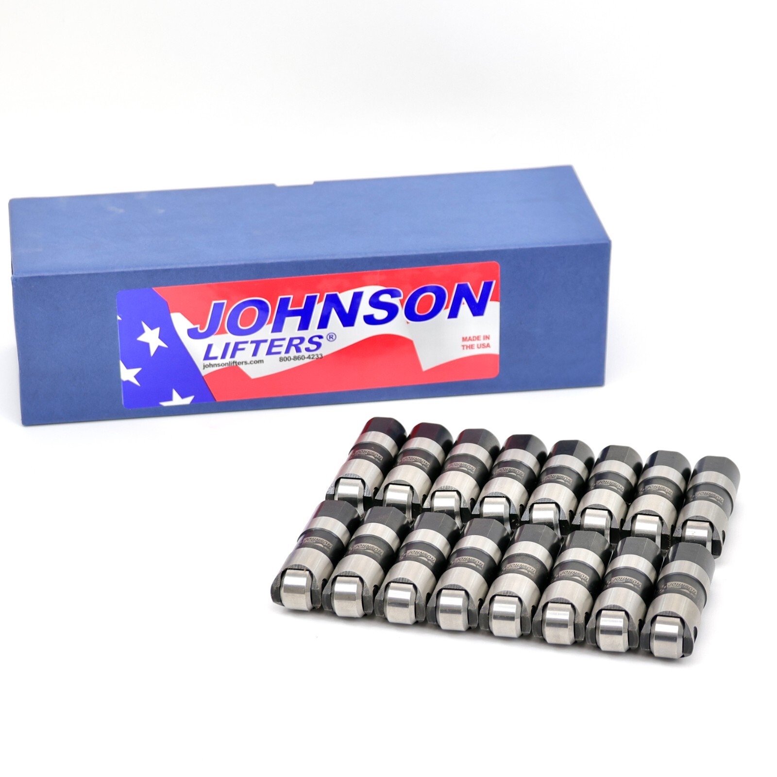 Johnson 2110R Race-Style Drop-In Lifters for LS 5.3 5.7 6.0 6.2 7.0 LS1 LS3 LQ9