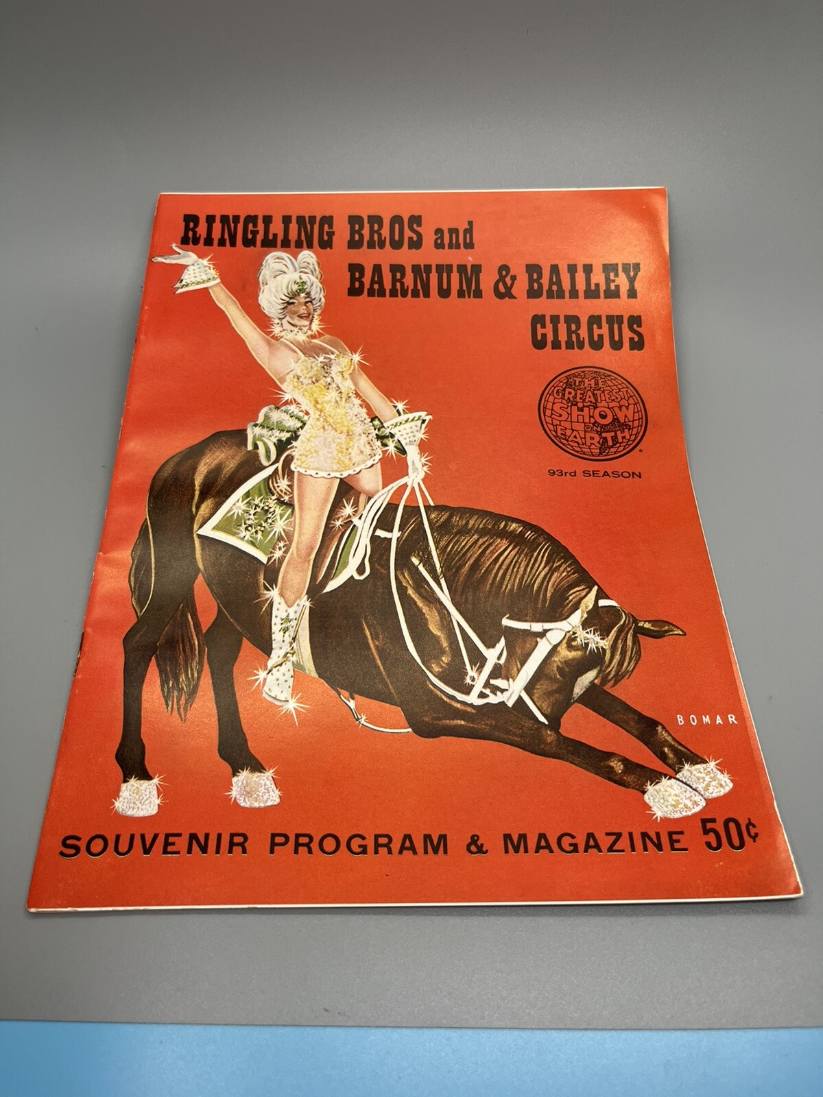Ringling Brothers and Barnum Bailey Souvenir Circus Program 1963 Collectible!