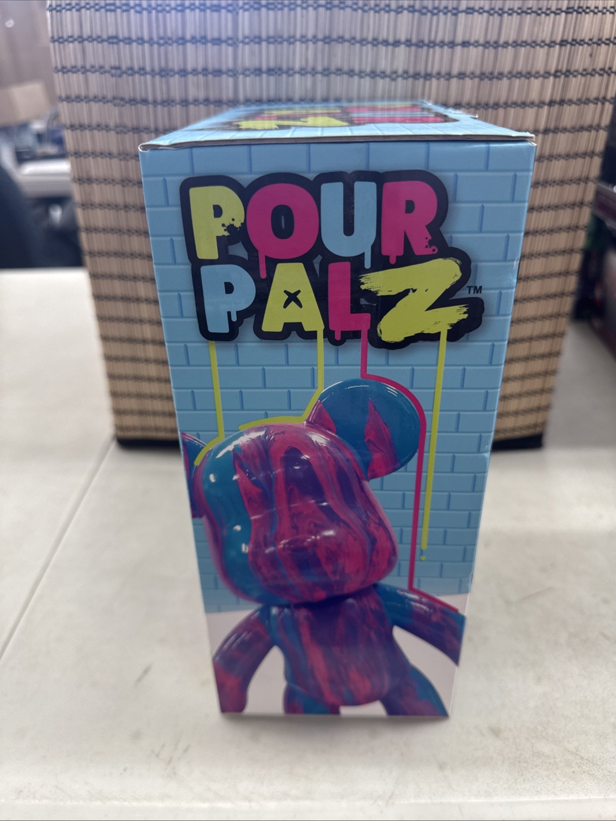 Pour Palz 9" Bear Berry Blast DIY Paint & Pour Craft Kit Sealed