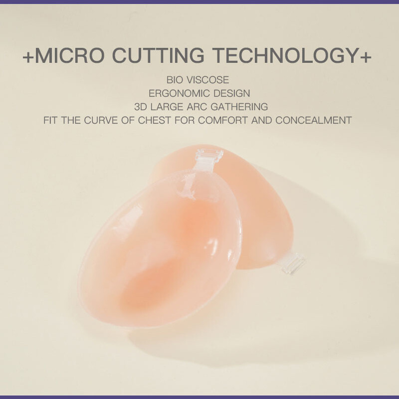 Silicone Self-Adhesive Stick On Gel Push Up Strapless Backless Invisible Bras US